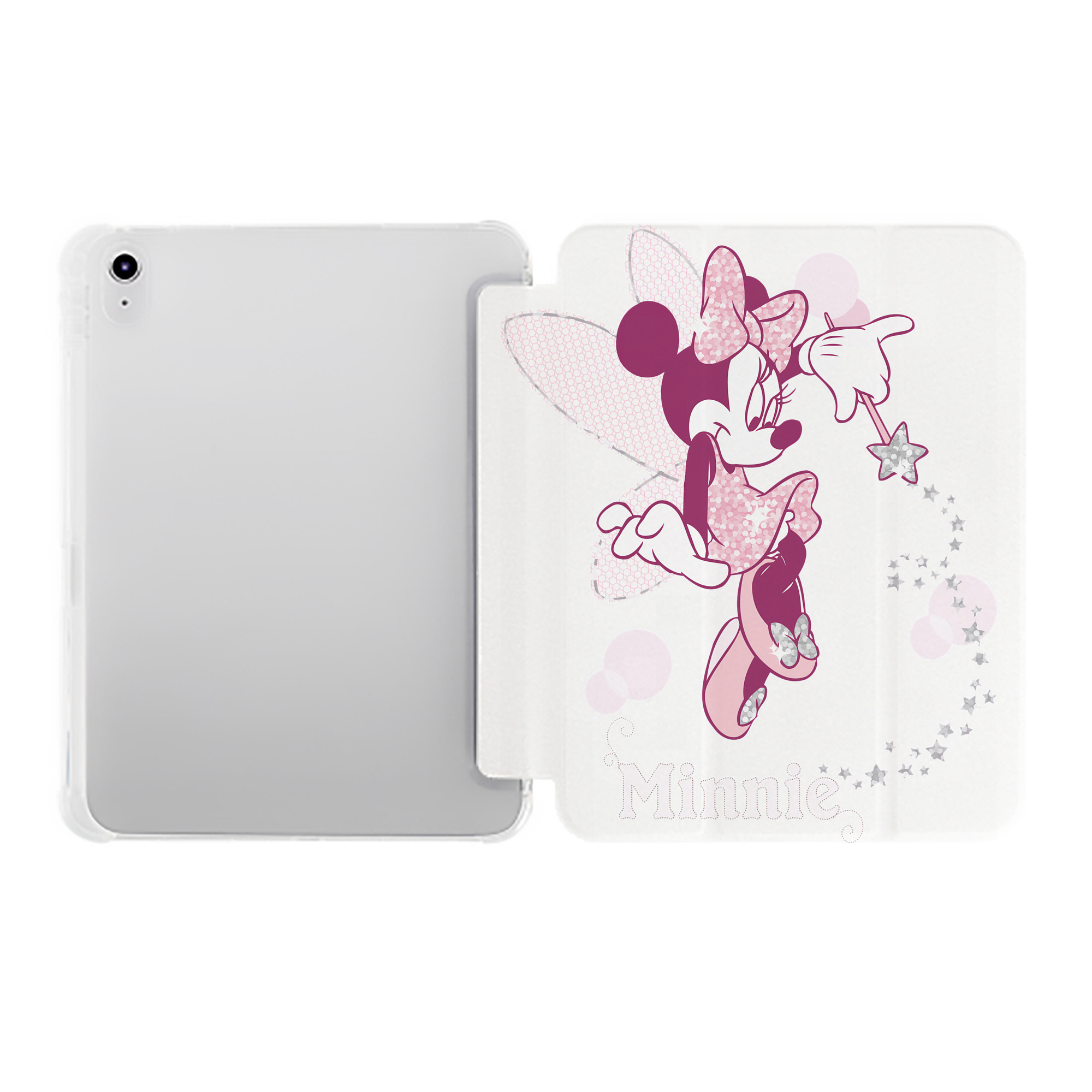 （画像用） ミッキーマウス Mickey Mouse IPad ケース ペン収納付き 三つ折りスタンド PUレザー×シリコン 対応機種9.5/10.5/10.9インチ